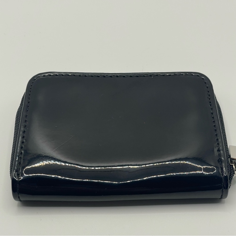 Dior Beauty Diva VIP Black Patent Zip Around Wallet Cardholder - Picture 2 of 9